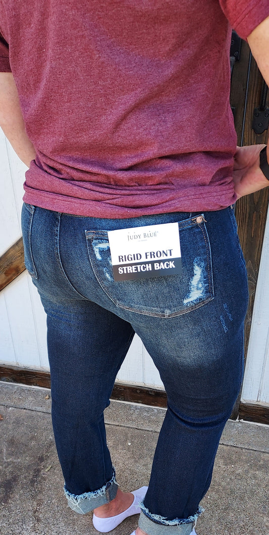 JB high-waist straight fit