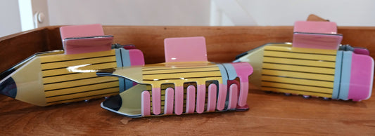 Pencil hair claw