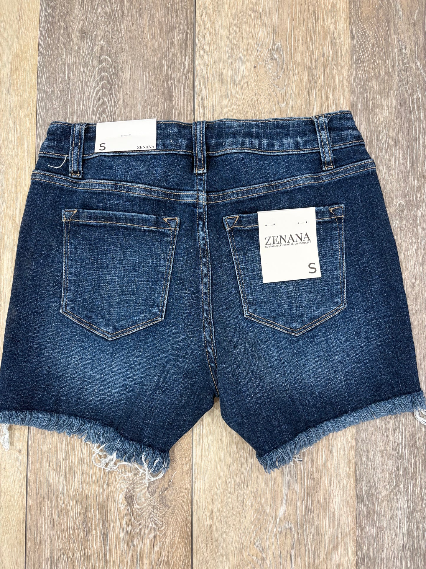 Zenana cut off shorts