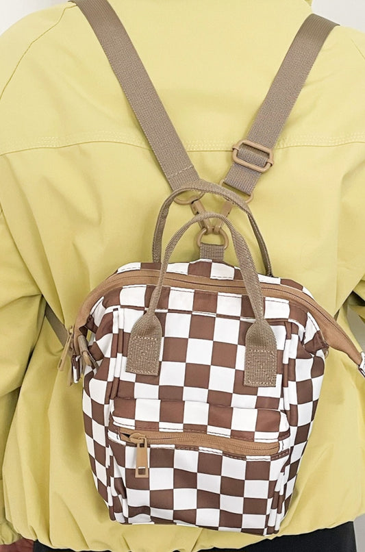 Checkered bag