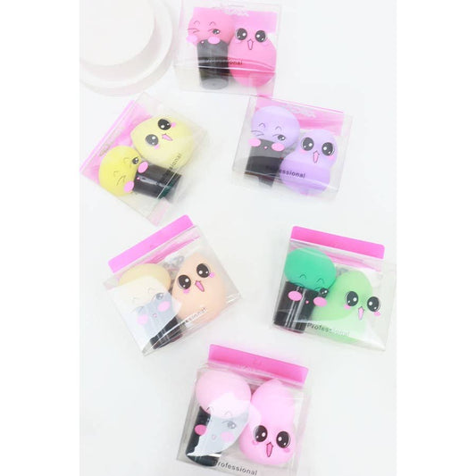 Make-up sponge set