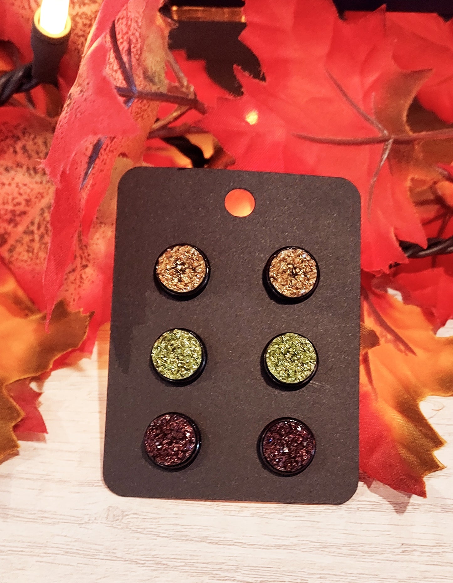 Fall Breeze studs