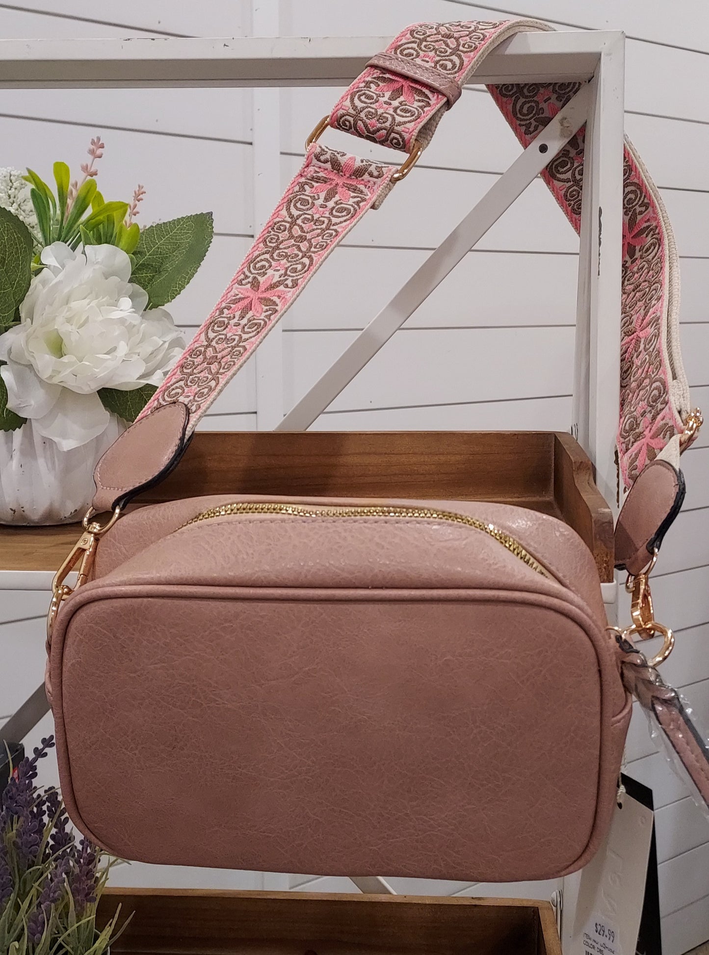 Rose crossbody