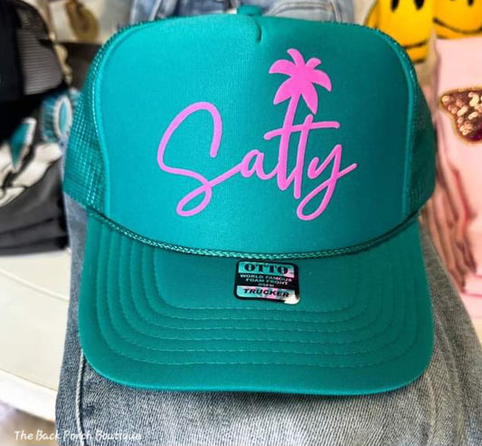 Salty trucker hat