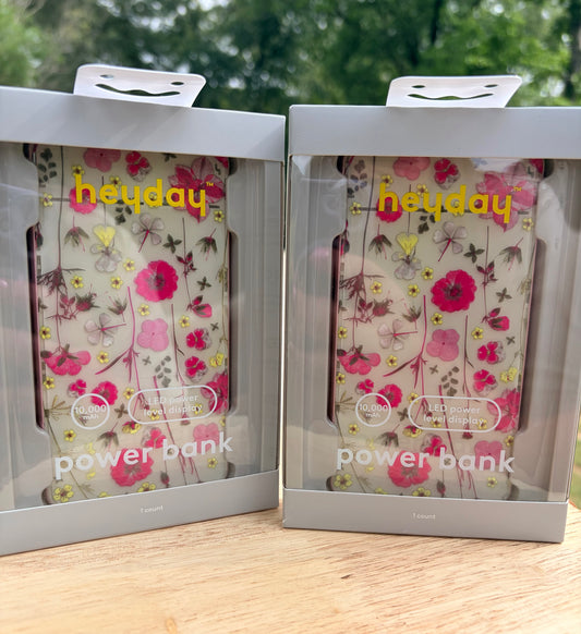 Floral power bank