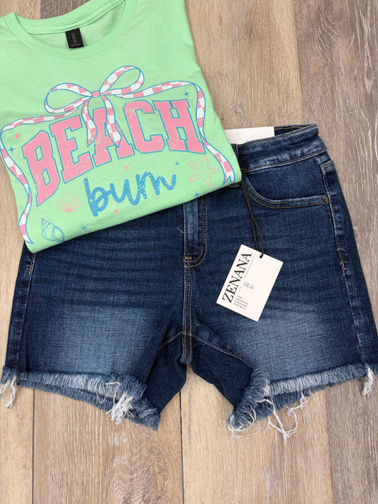 Zenana cut off shorts