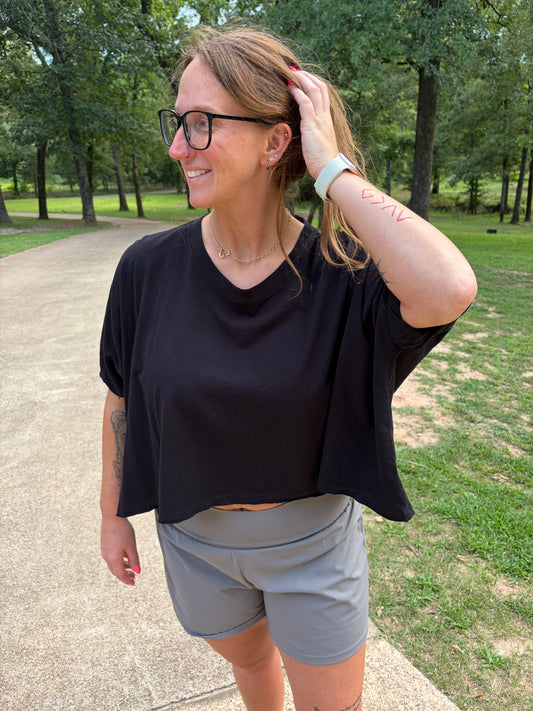 One size Zenana box tee