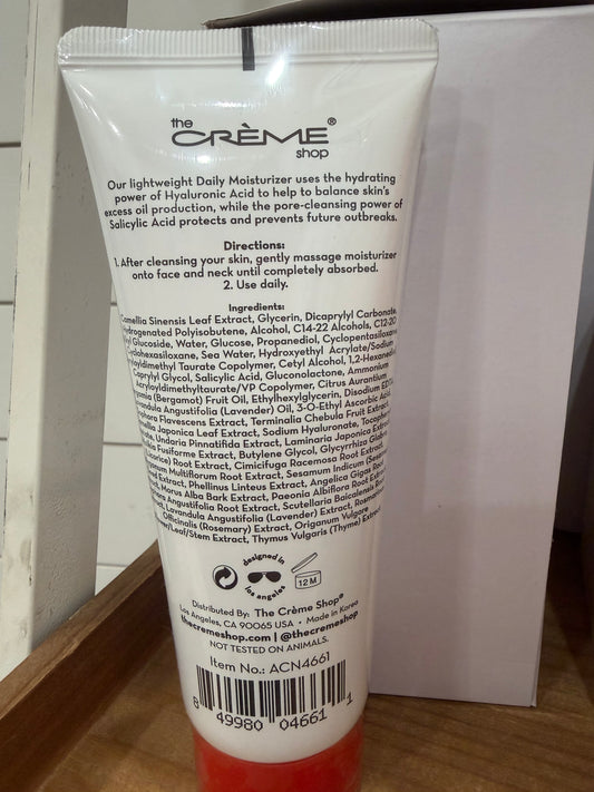 Crème shop what acne?