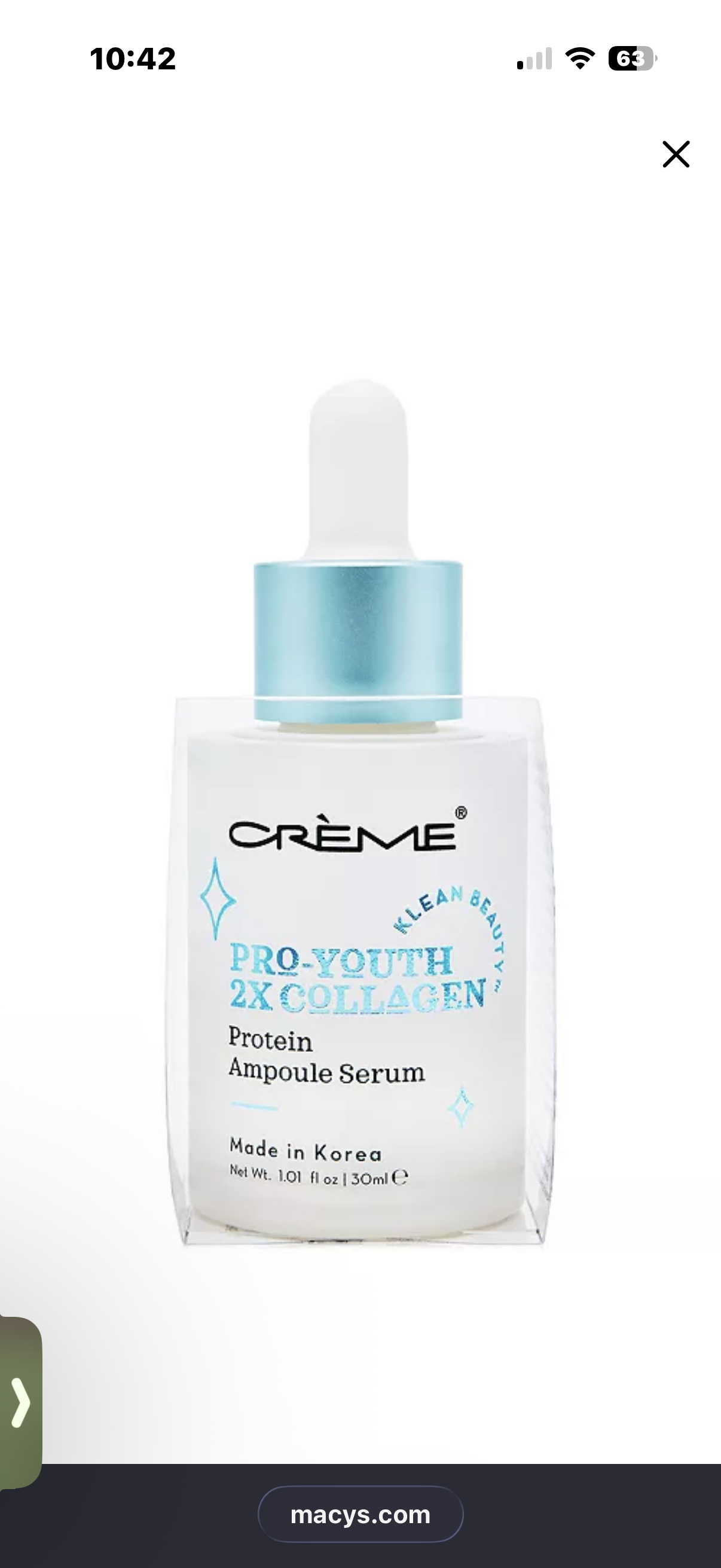 Creme 2x collagen serum