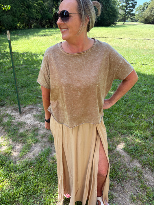 Zenana slit skirts