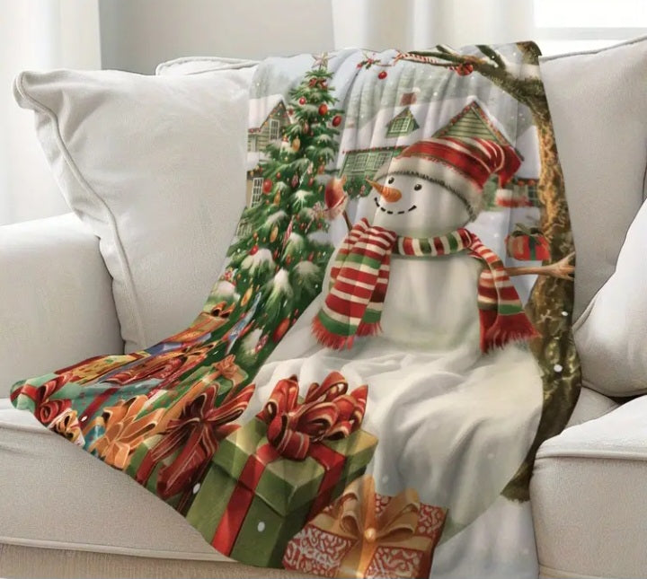 Cozy Christmas blanket