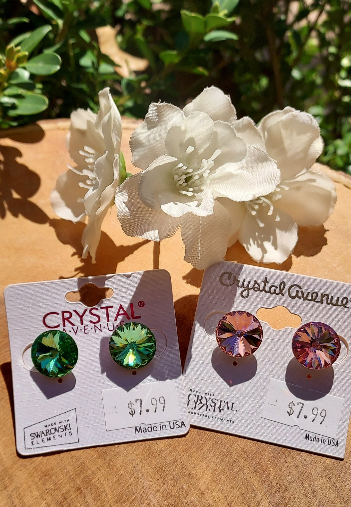 Crystal studs