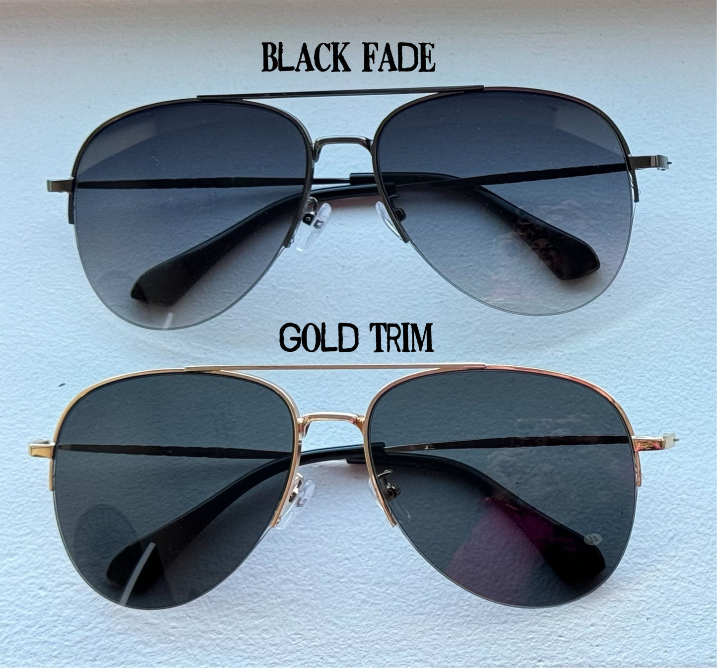 Classic Aviator sunglasses