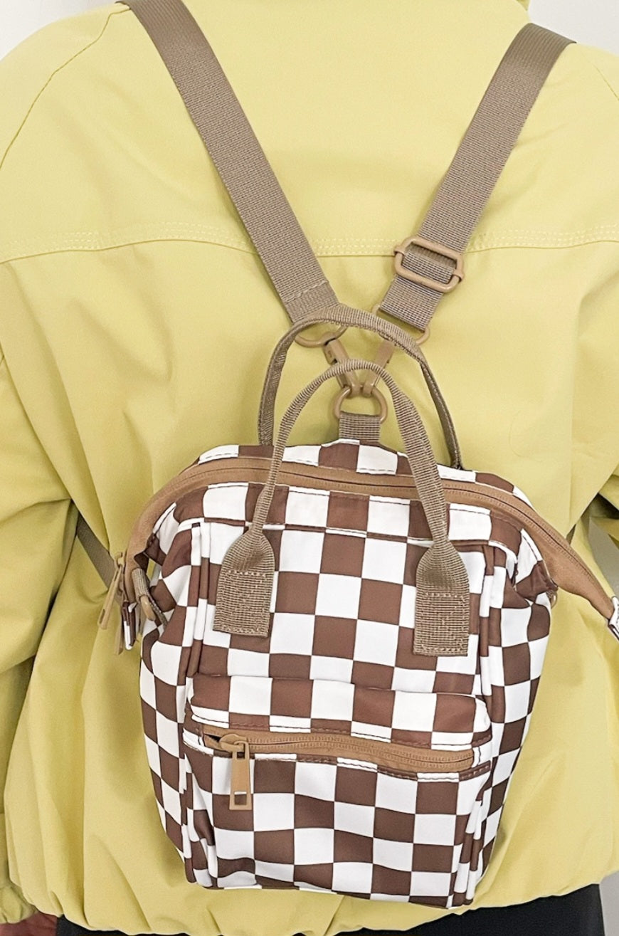 Checkered bag
