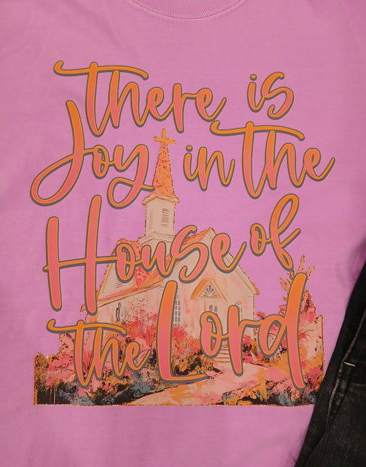 There's joy in the house
