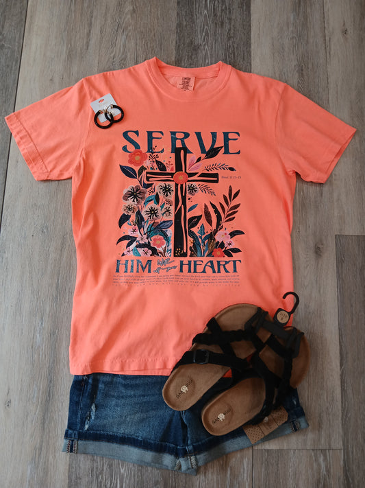 Serve him with all your heart