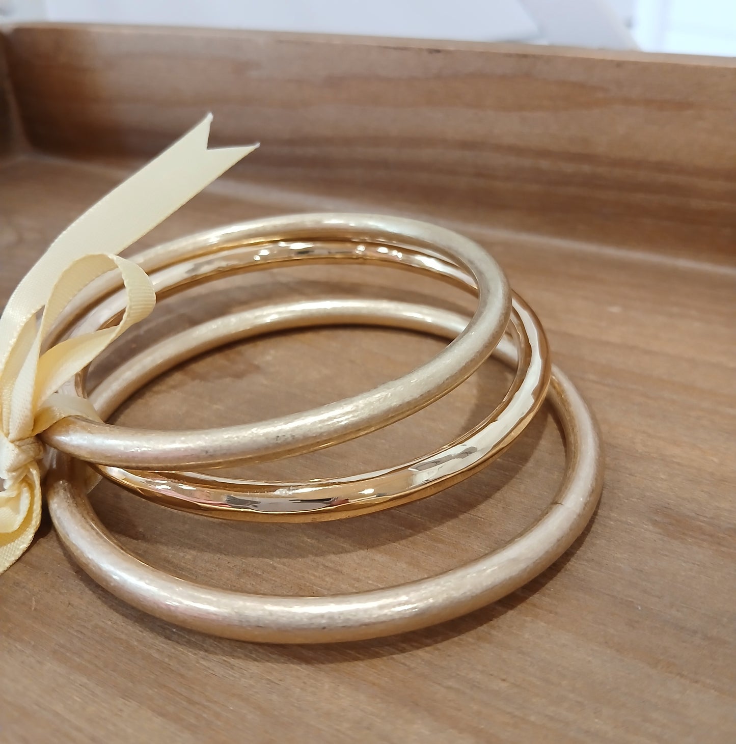 Gold bangles