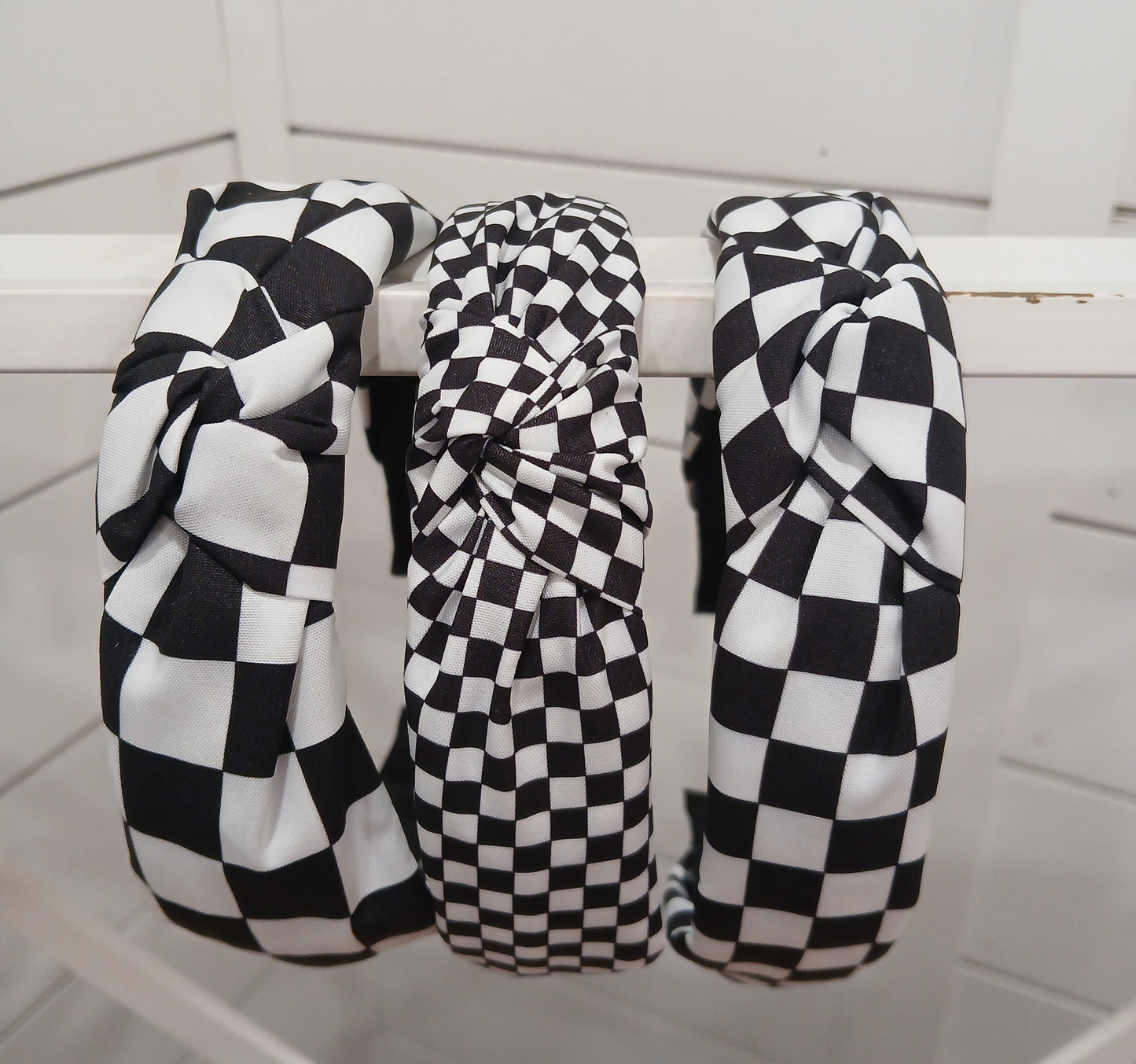 Checkered Headbands