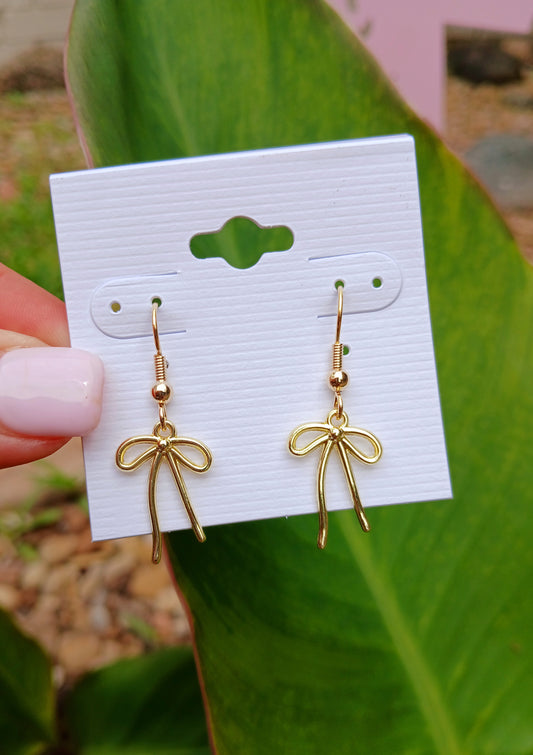 Gold bows