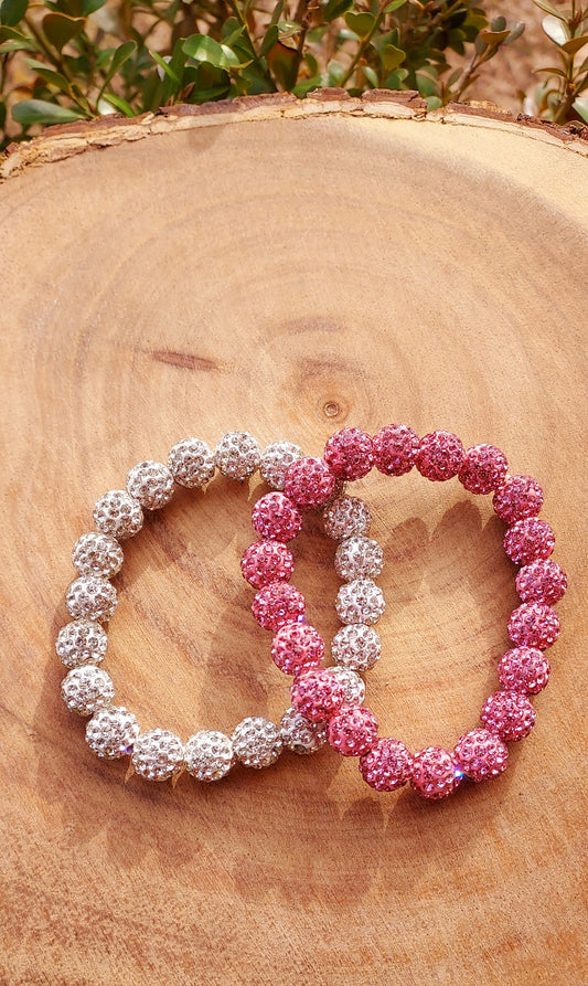 Large beaded bracelets