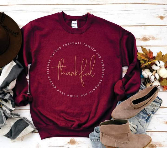 Thankful sweatshirt